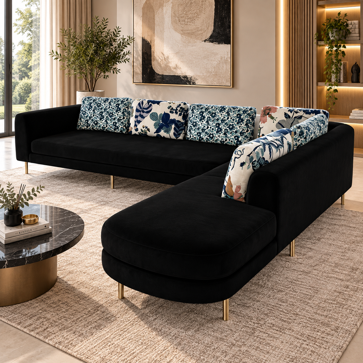 Alina sofa L shape-16