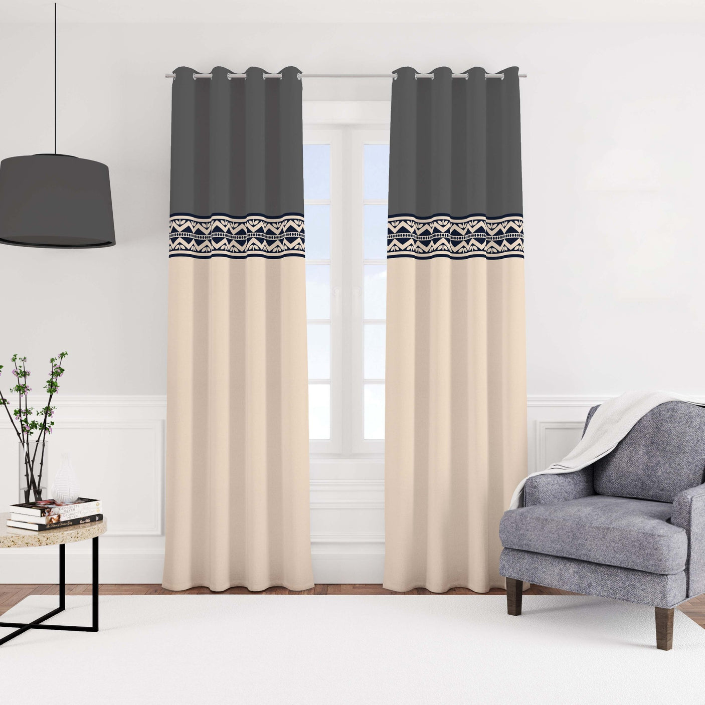 Safira one side curtain - CR020S