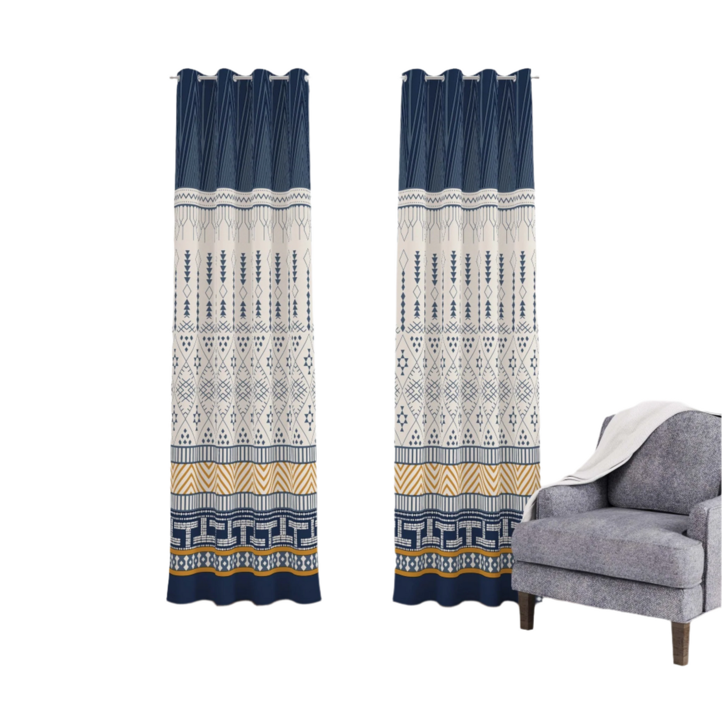 Layana one side curtain - CR017S