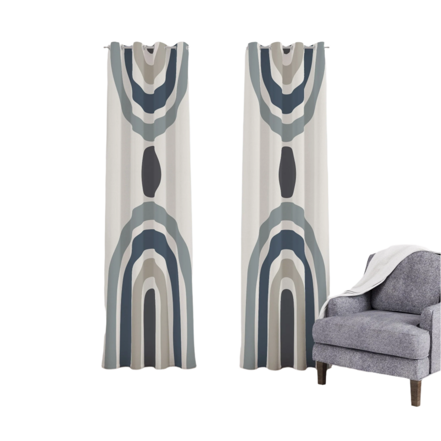 Noorana one side curtain - CR023S