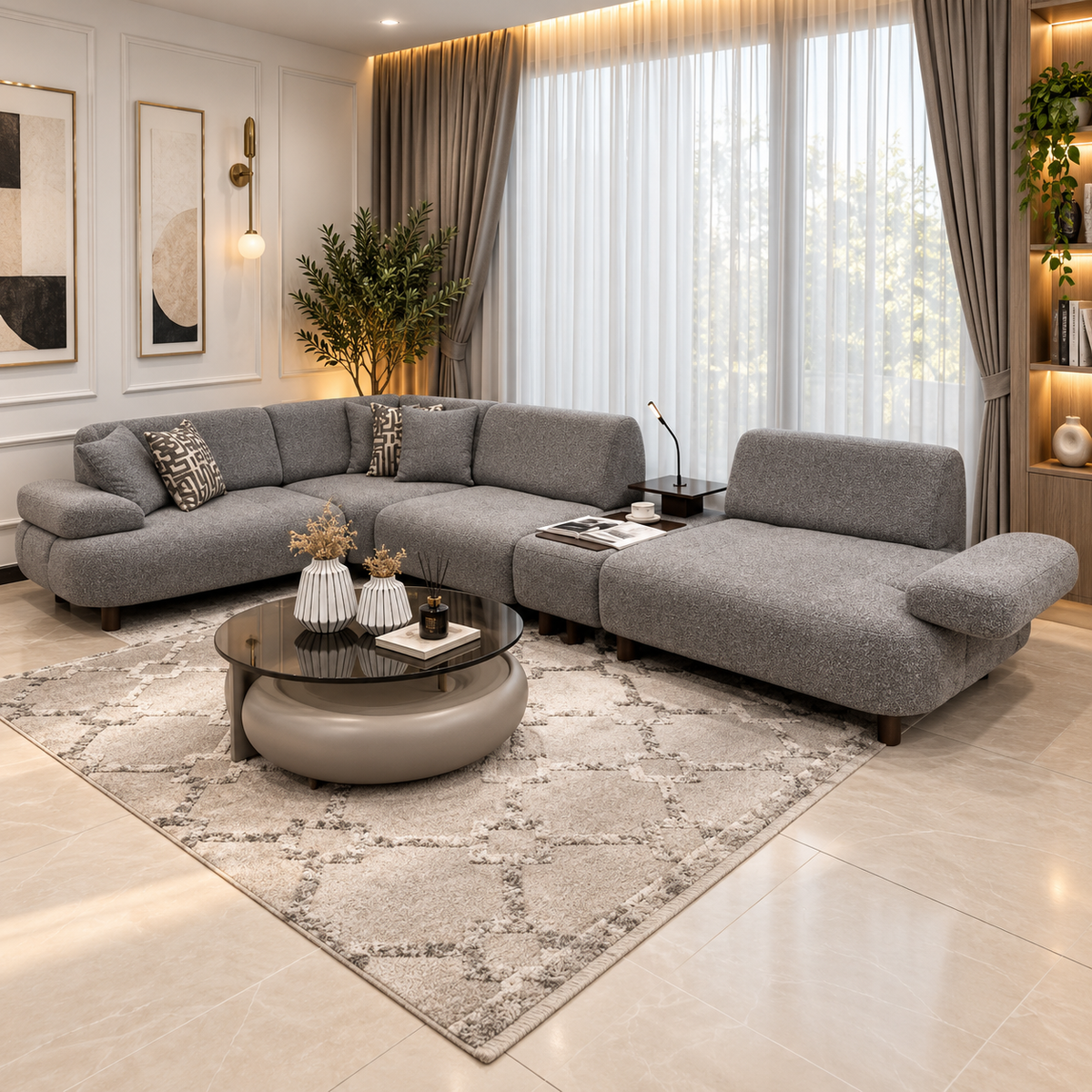 Amelia sofa L shape-2