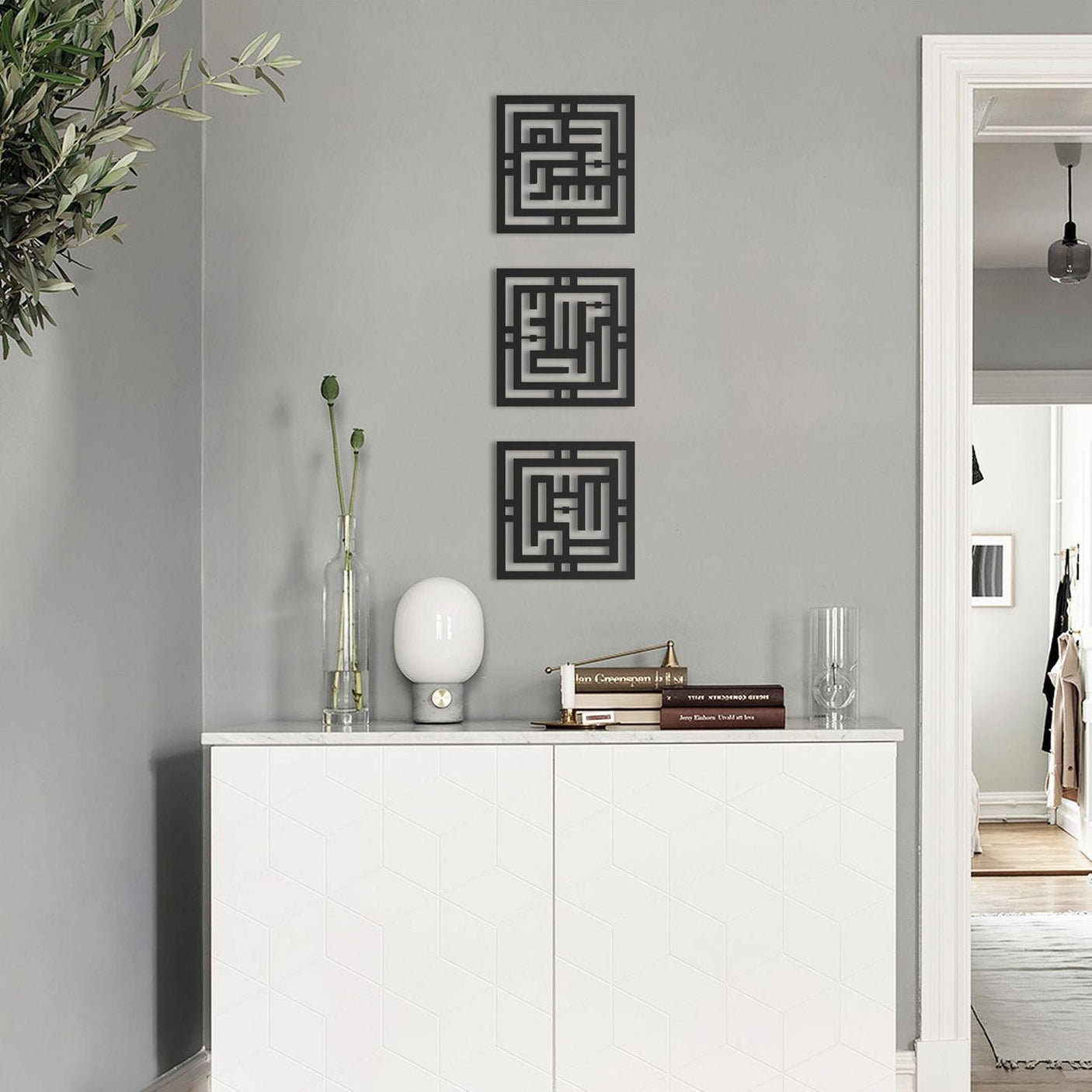 Liam Set of 3 Wall Art-WQ.WA61.01