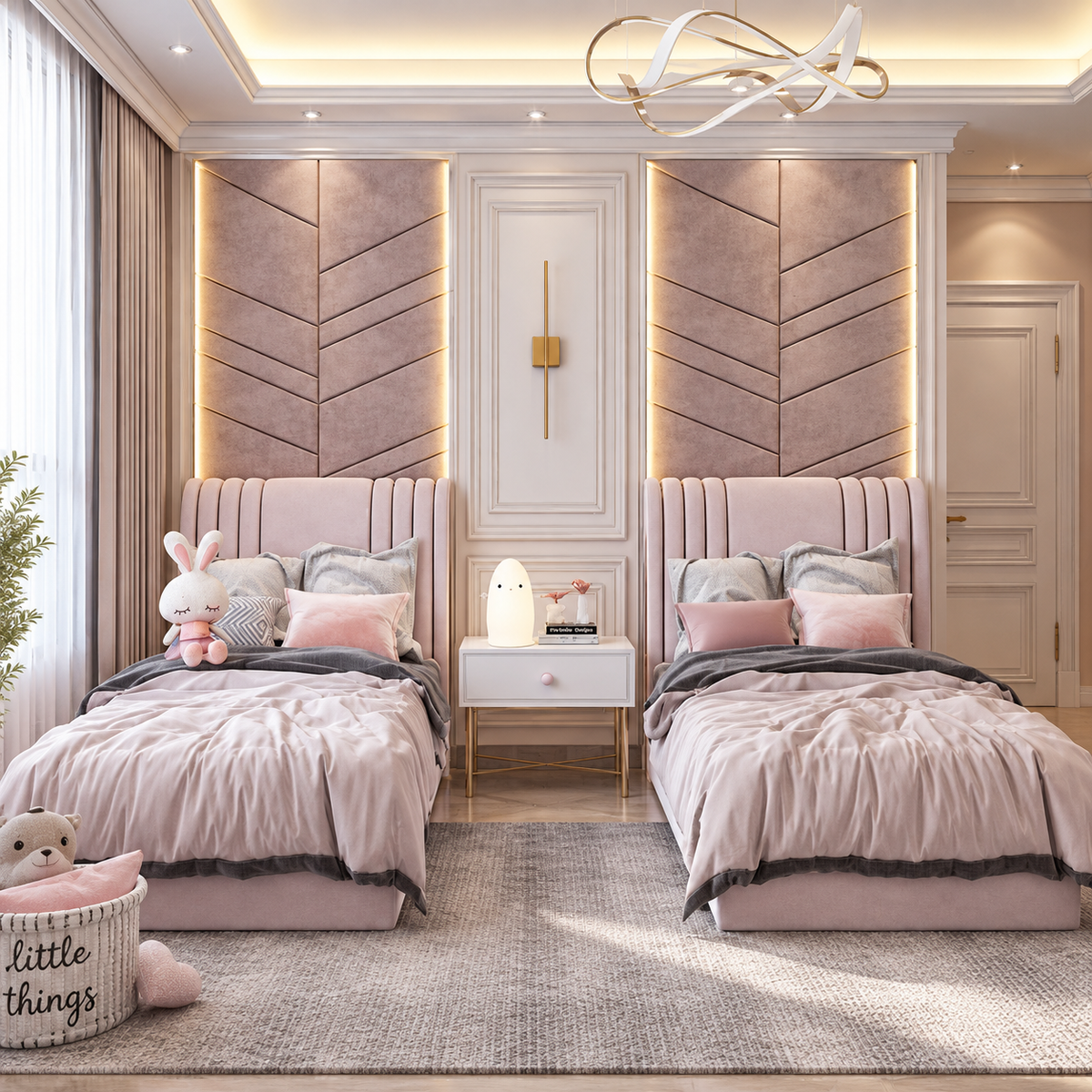 Bralen Set of 2 Beds-aw134