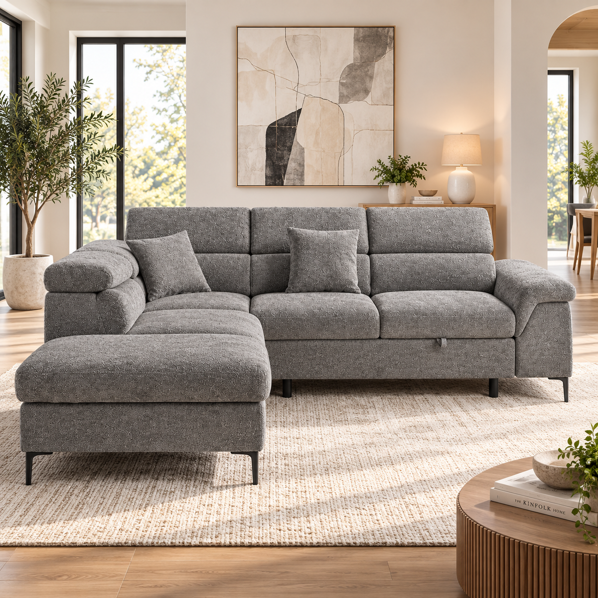 Rosalie sofa L shape-11