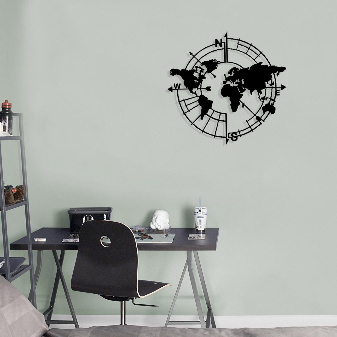 World Map Wall Decor-WQ.WA65.01