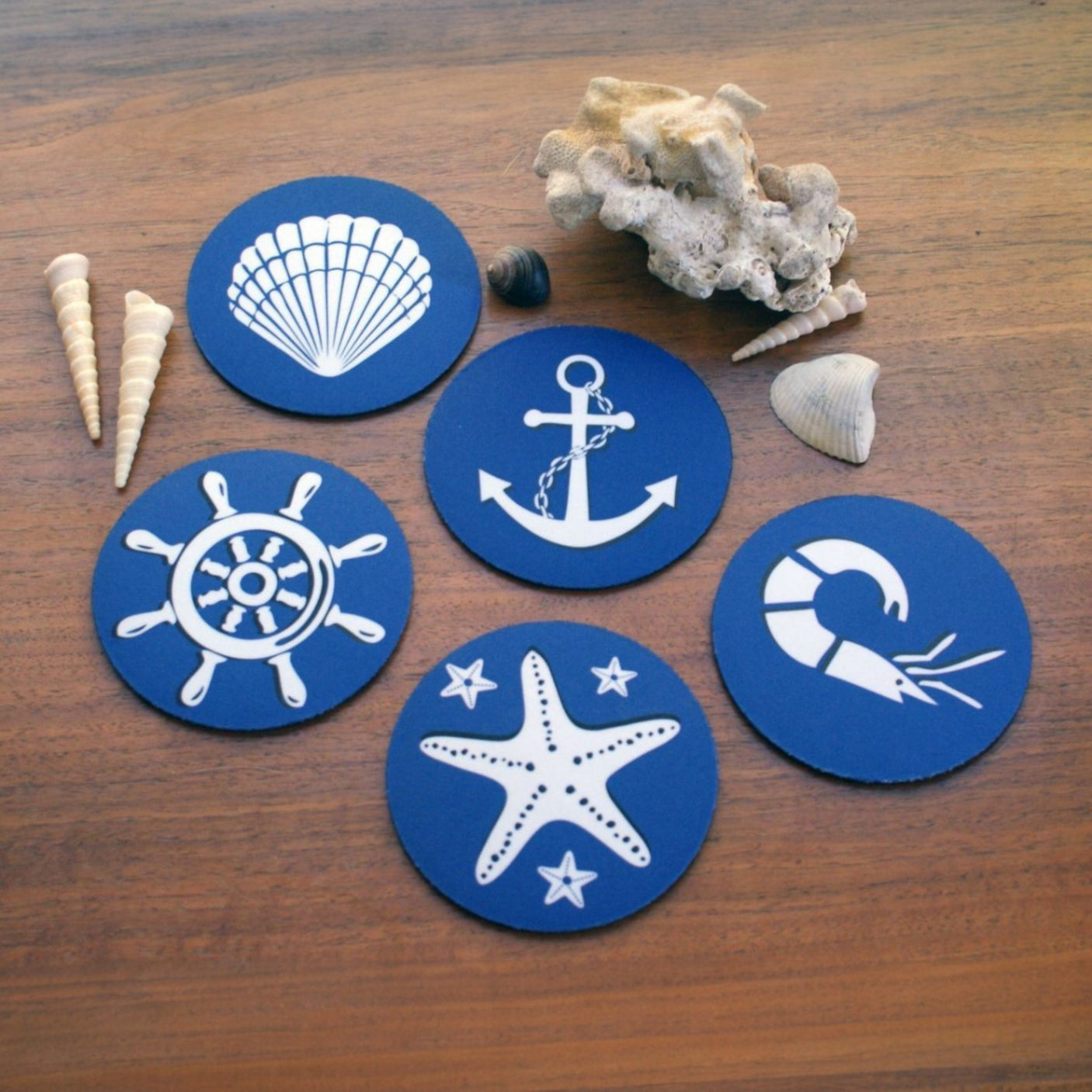 Set of 6 Coasters-T3
