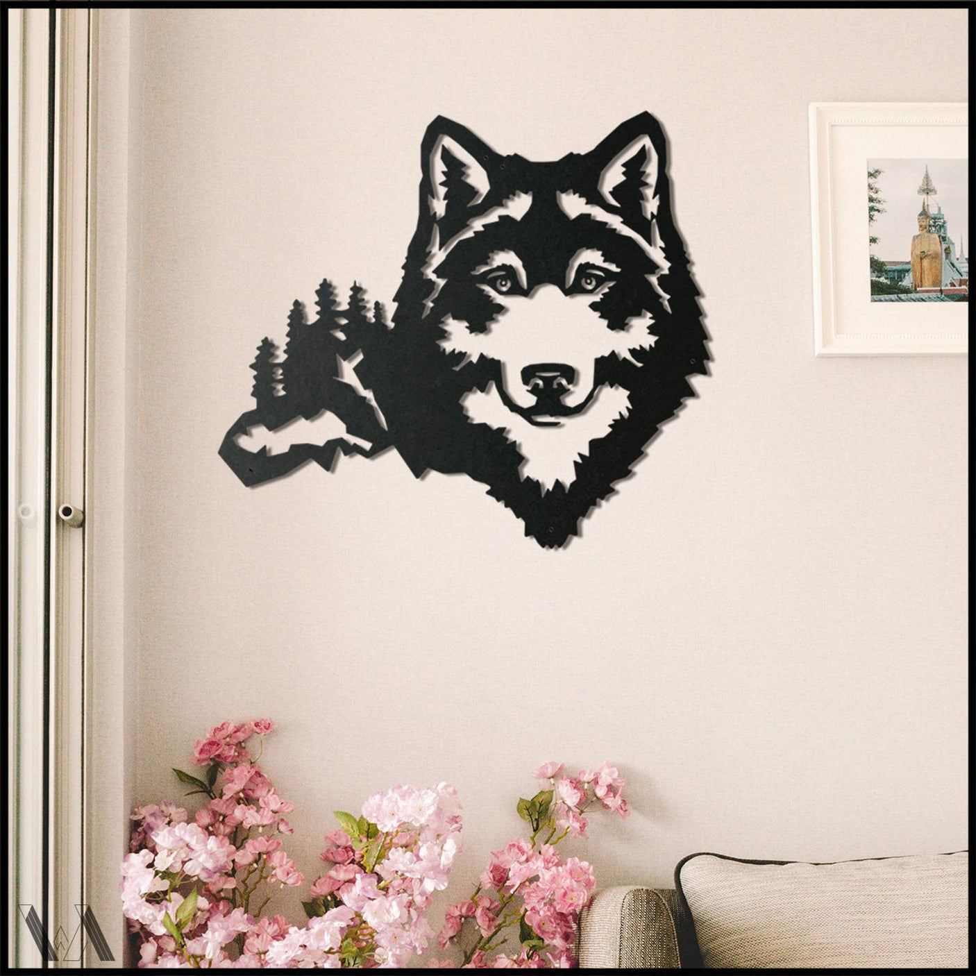 Wolf head Wall Art-WQ.WA23.01