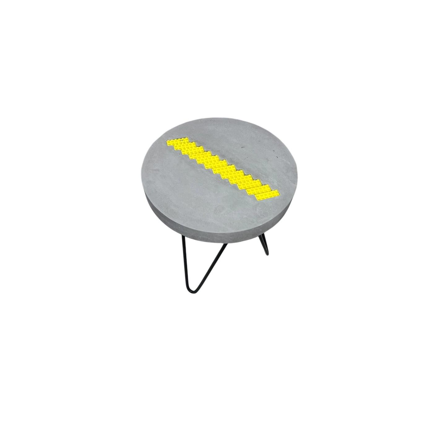 Yellow Lego Side Table-103