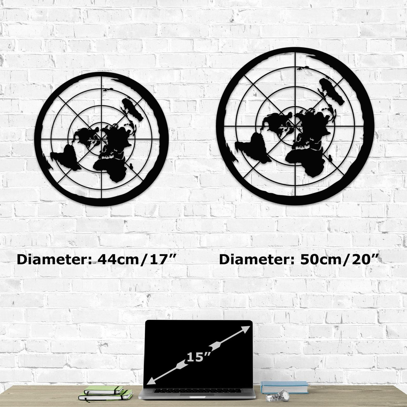 Flat Earth Wall Decor-WQ.WA64.01