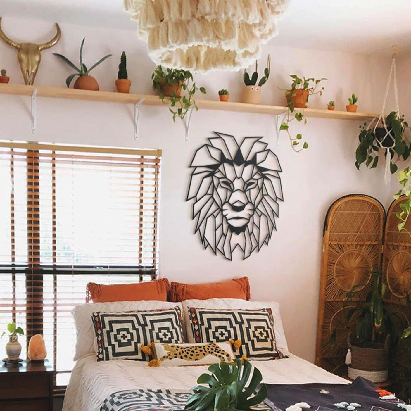 Lion Head Wall Art-WQ.WA1.01