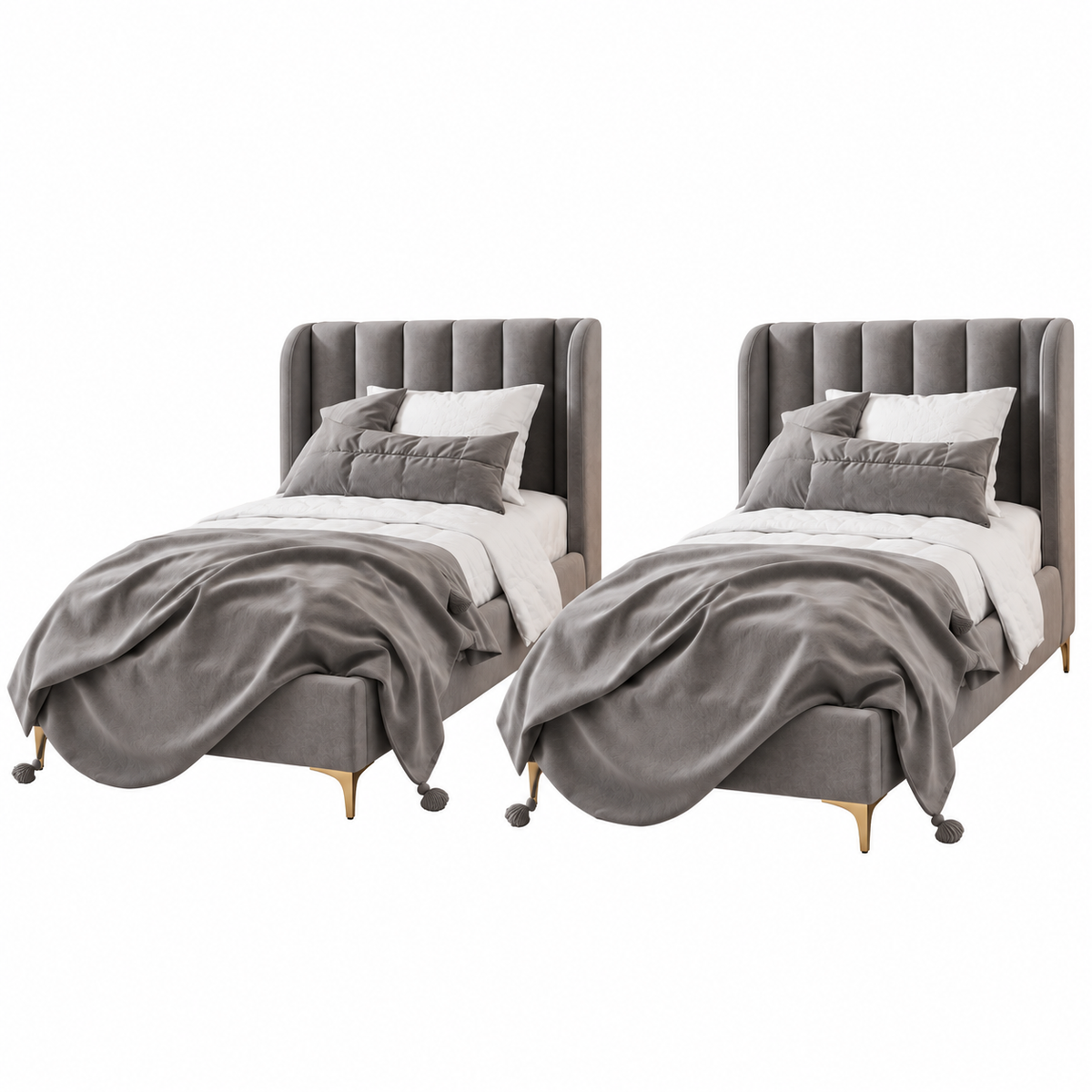 Arvos Set of 2 Beds-aw114