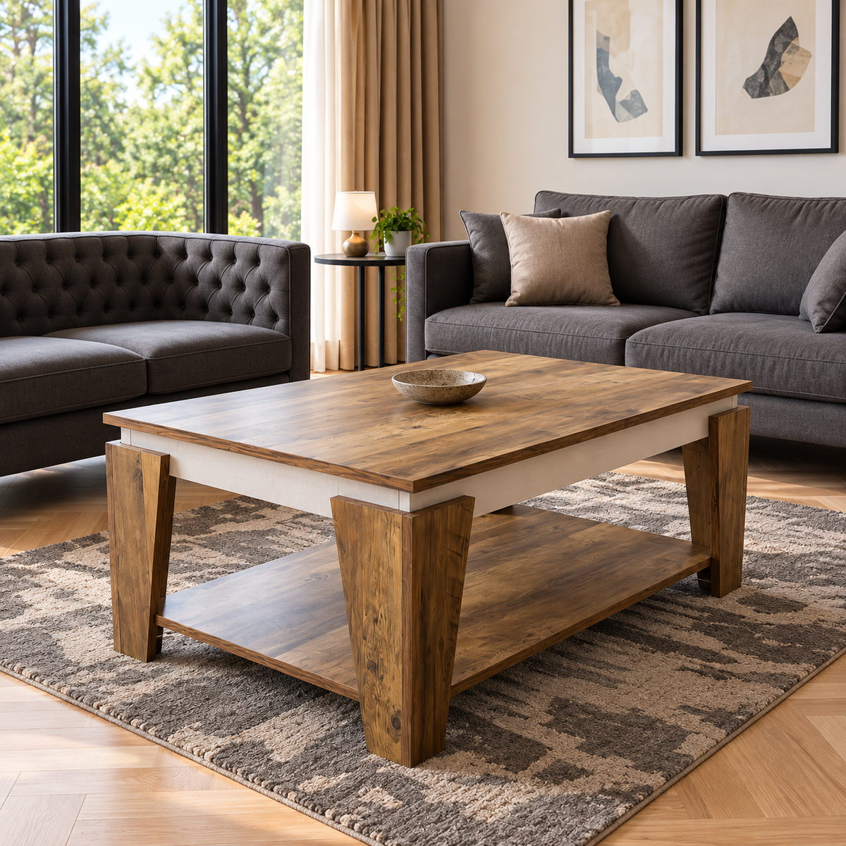 Woodent Coffe Table _W8