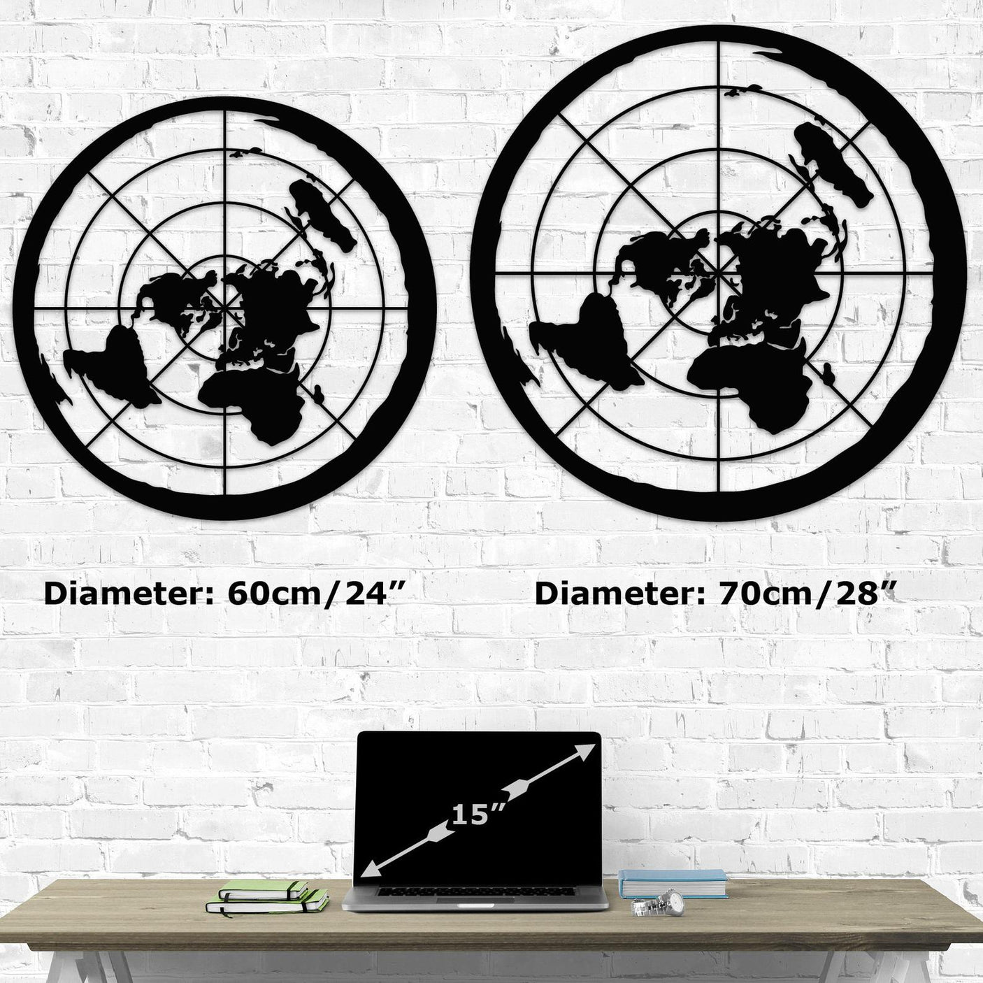 Flat Earth Wall Decor-WQ.WA64.01