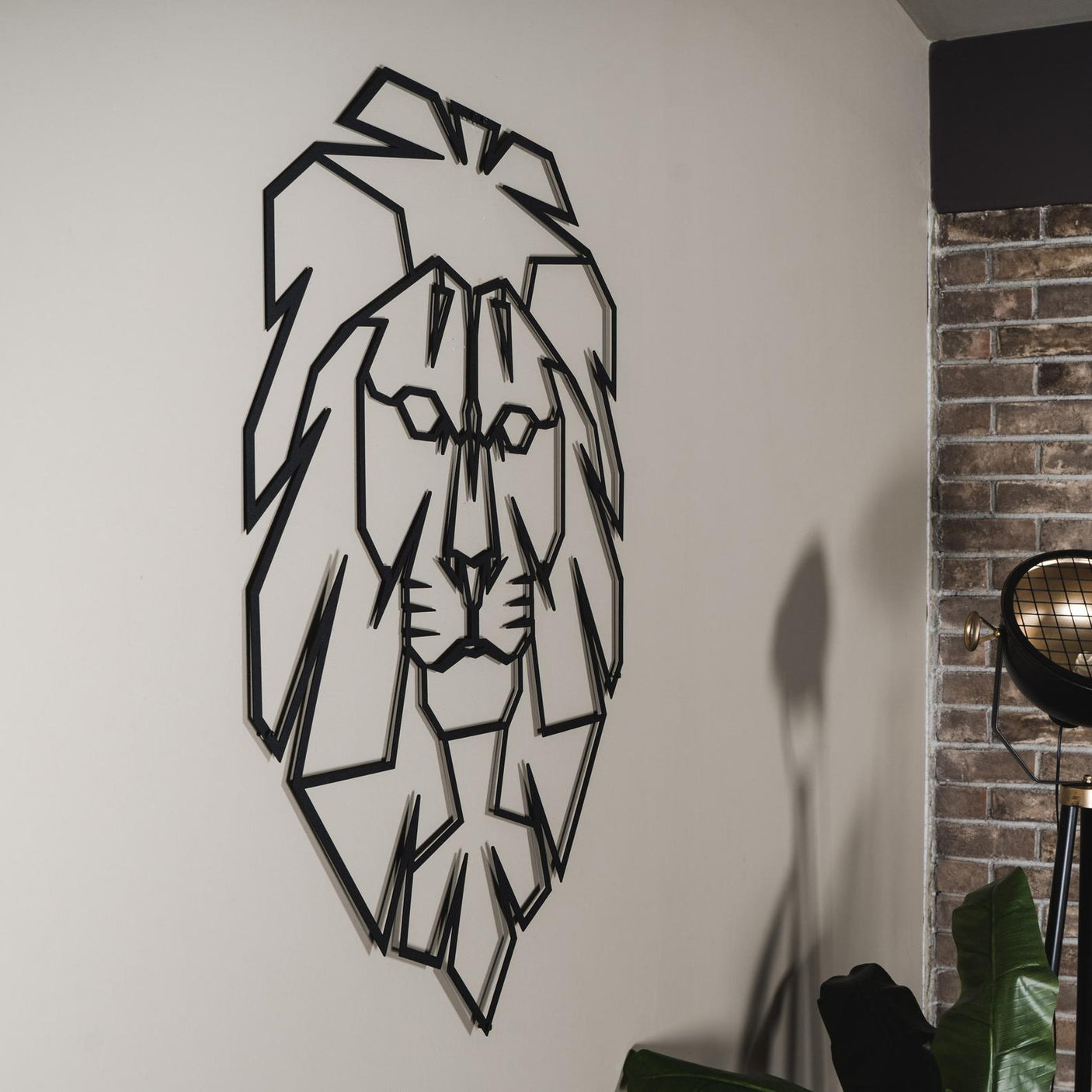 Lion Head Wall Art-WQ.WA2.01