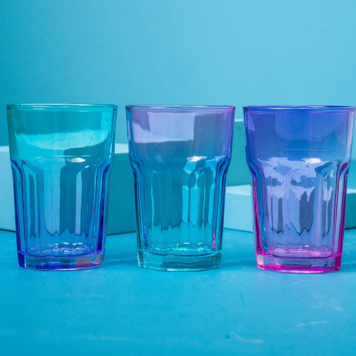 Double Colored Painted Glass CUP-3-18-350-9475