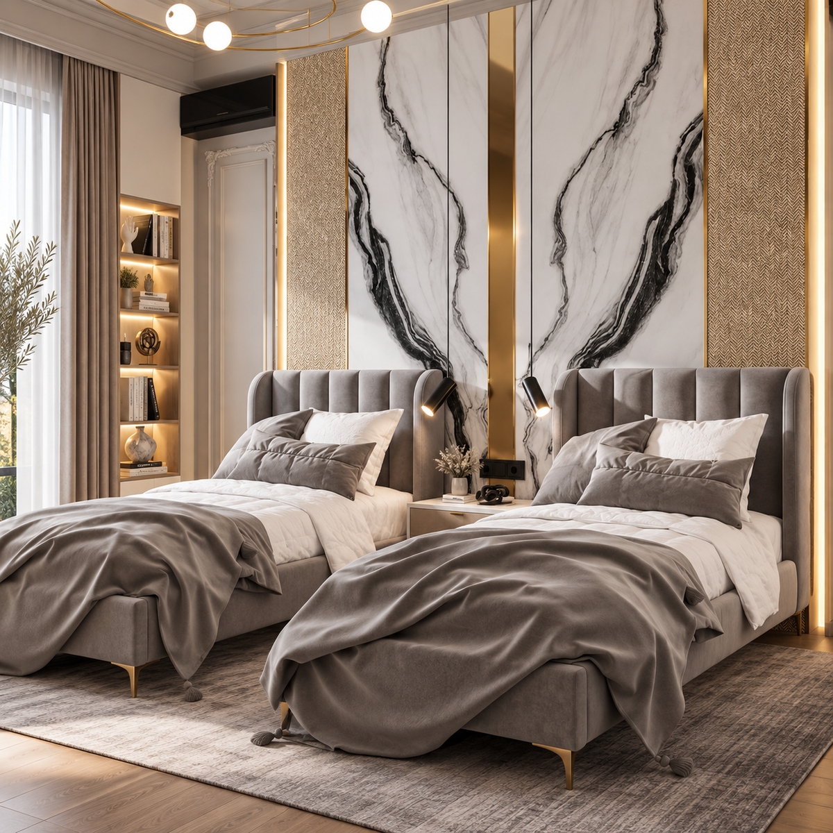Arvos Set of 2 Beds-aw114