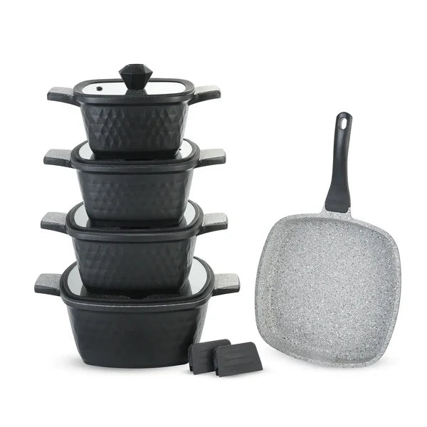 11 Pieces Set Cube Die-Cast Granite-10-23-11-7785