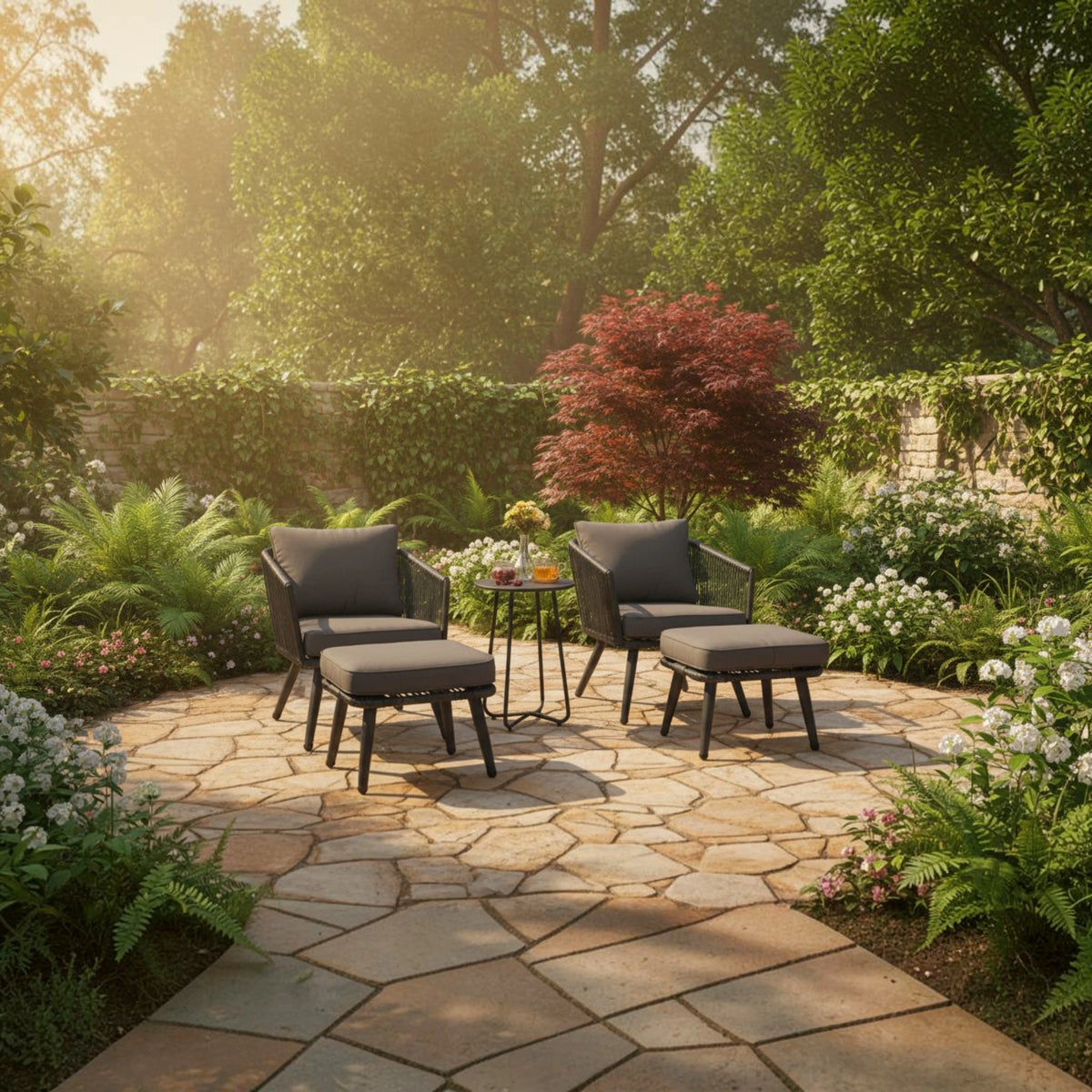 Havana Rattan Garden Set-SH218