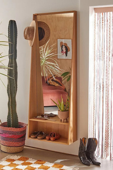 Zion Mirror with 2 shelves-AT16