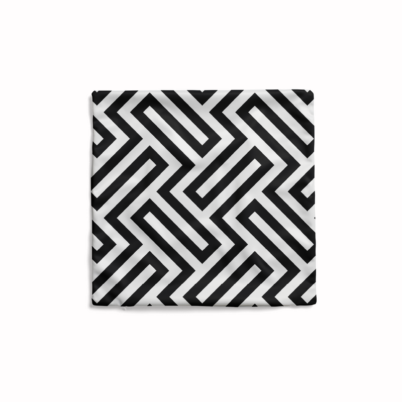 Olivia black & white cushion-AM100