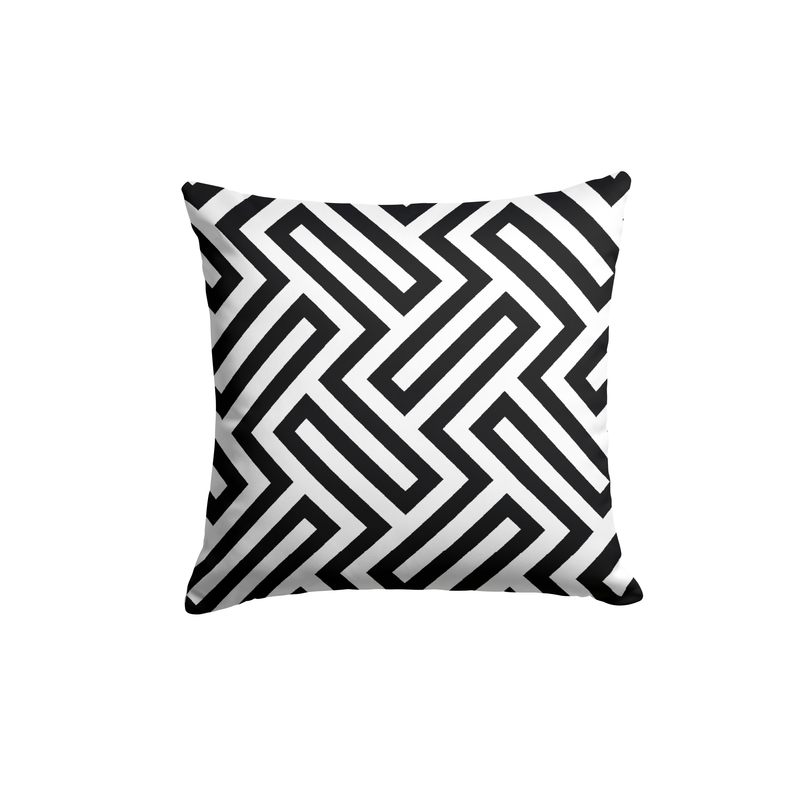 Olivia black & white cushion-AM100