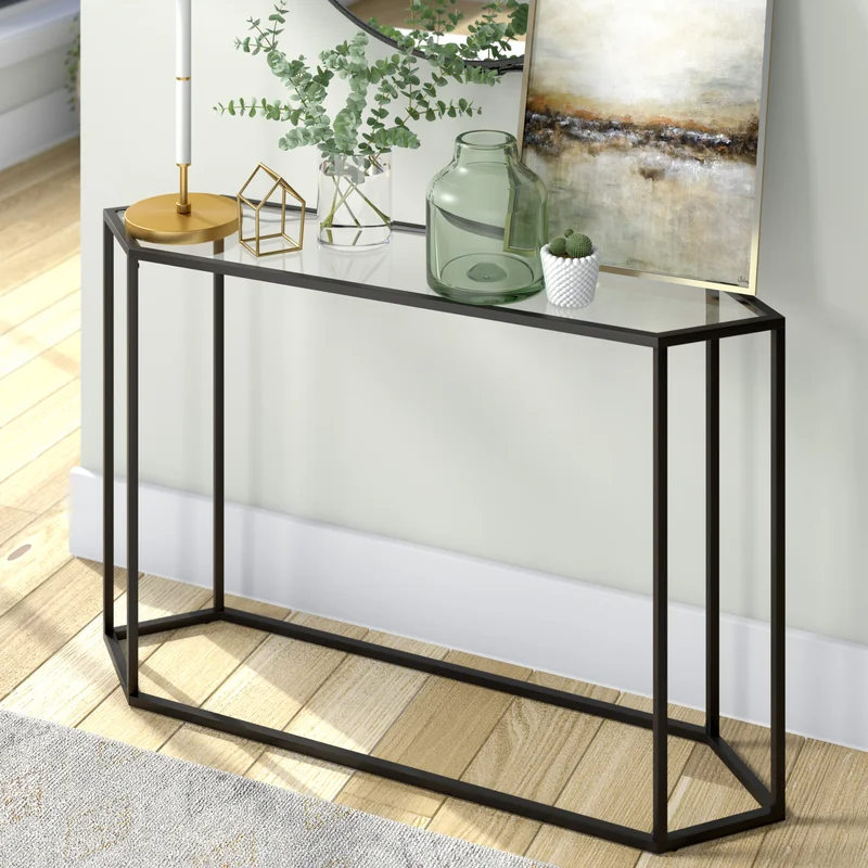 Modro Set of Console and Mirror-BUD18