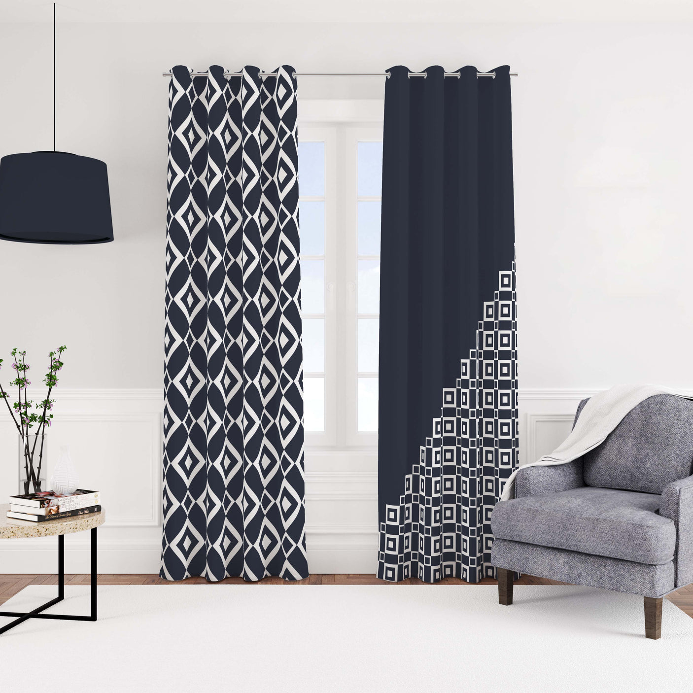 DOUBLE CURTAIN-CR019