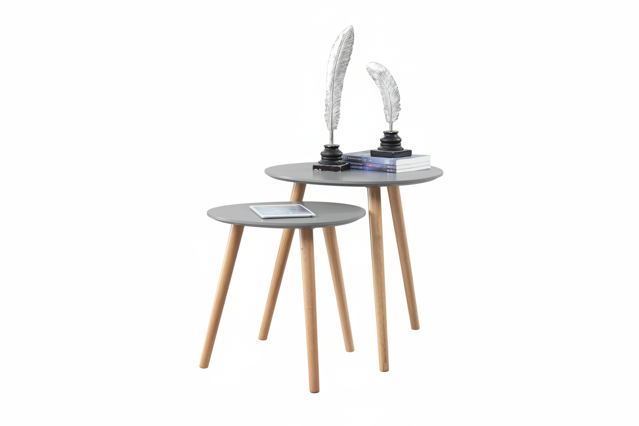 Charli Set of 2 Side Tables-CW81