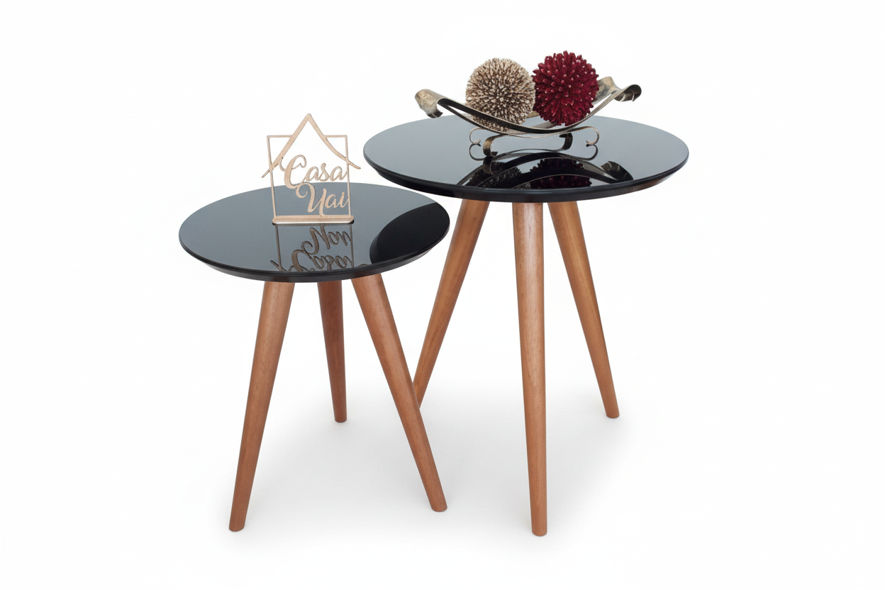Banno Set of 2 Side Tables-CW84