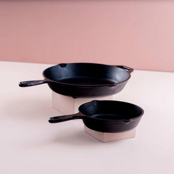 Cast-iron Pans Set-8-12-30-5096