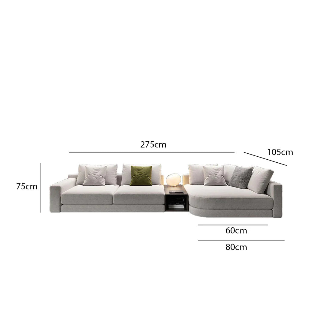 Beama Sofa L Shape-AK89