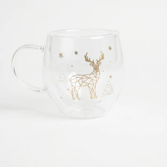 Christmas Double Glazed Tea Cup-3-26-300-2179