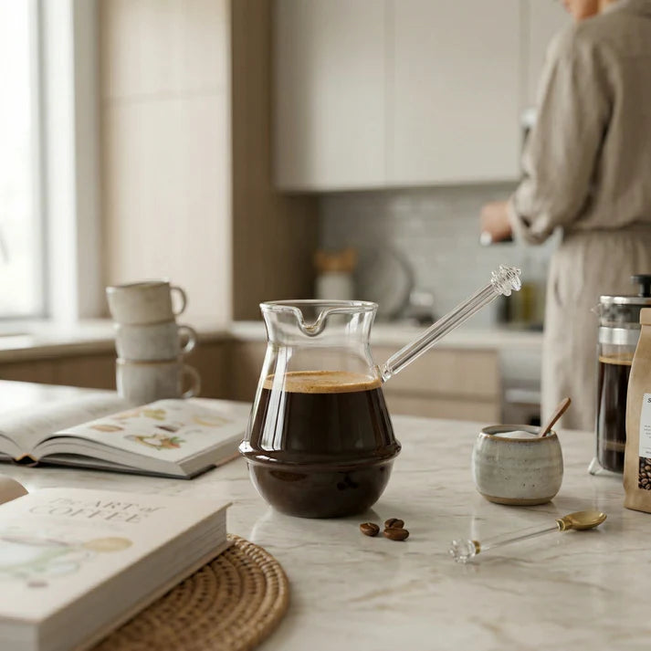 Glass Coffee Pot (kanaka)-3-26-500-0715