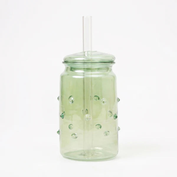 Bubble Textured Glass Cup-3-15-500-5874