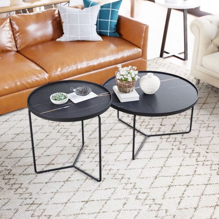 Grentis Set of 2 Coffee Tables-H049