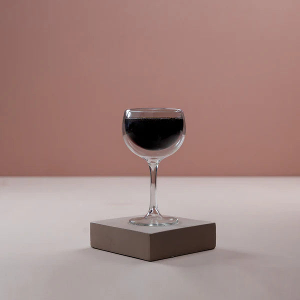 Crystal Double Glass Goblet -3-26-150-1560