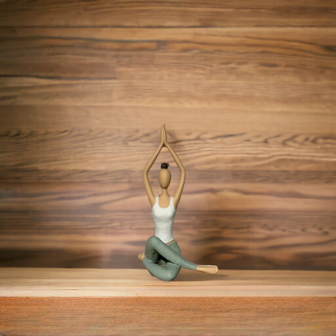 Yoga Pose Decorative Statue-LRP-0109