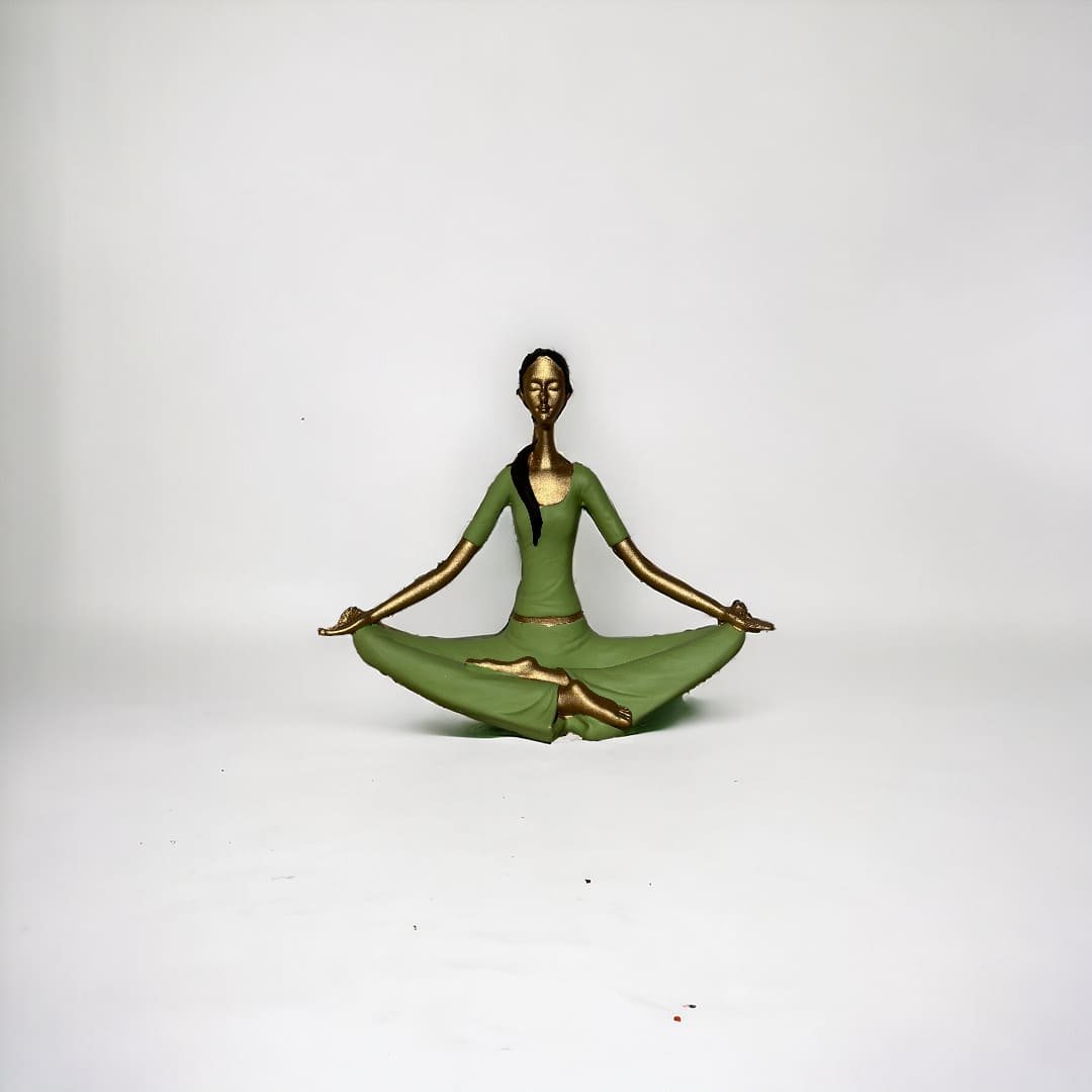 Meditating Woman Statue-LRP-0113
