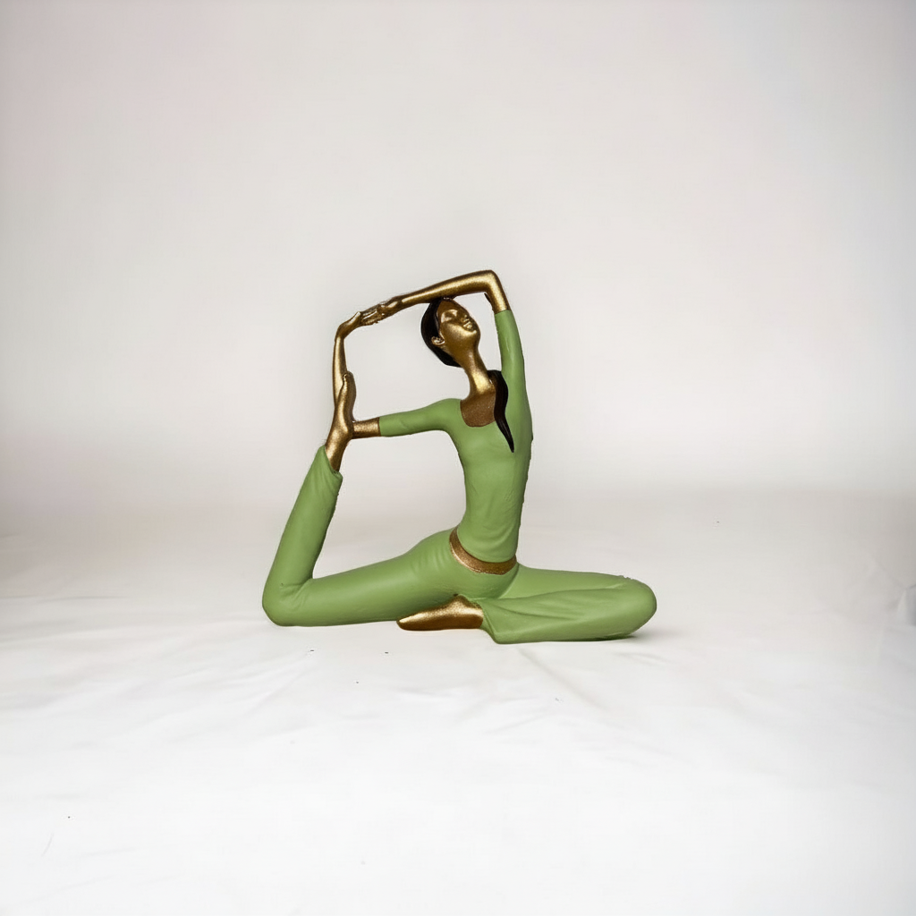 Meditating Woman Statue-LRP-0114