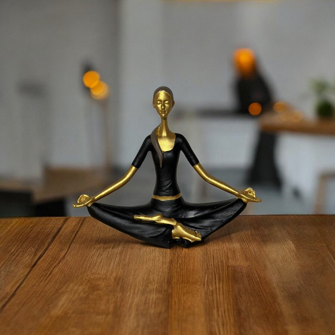 Meditating Woman Statue-LRP-0115