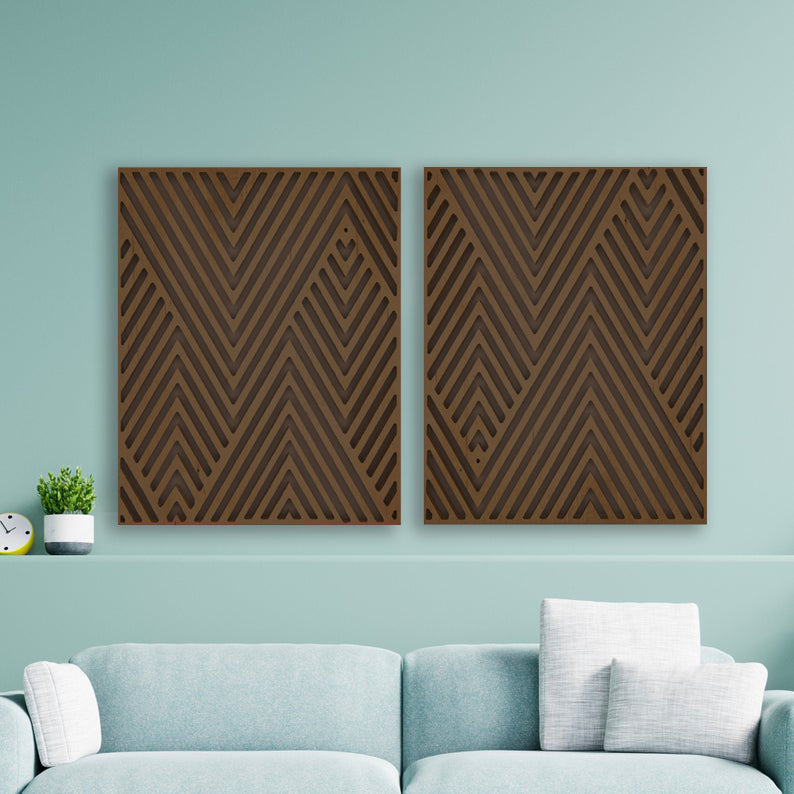 Hayley Set of 2 Tableaus-LRTW-Br5070-045