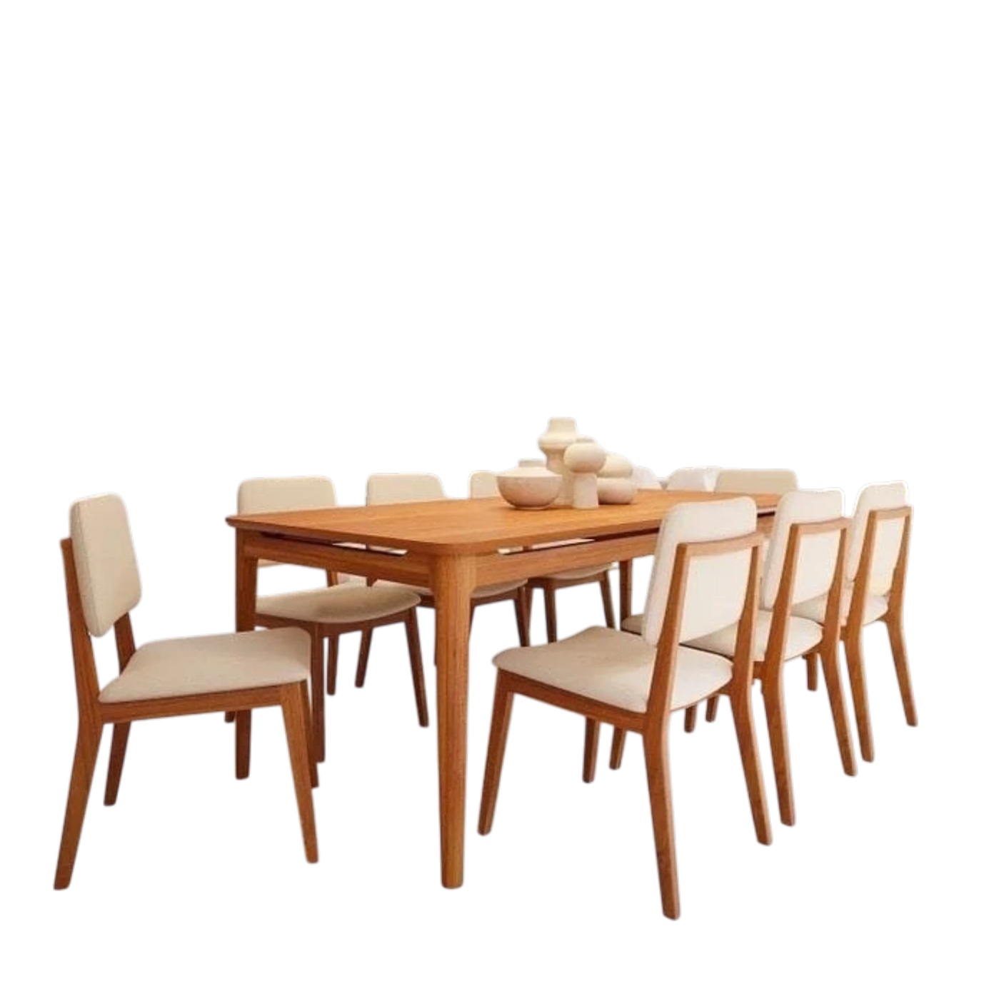 Noble Dining Room Set With 8 Chairs-m3