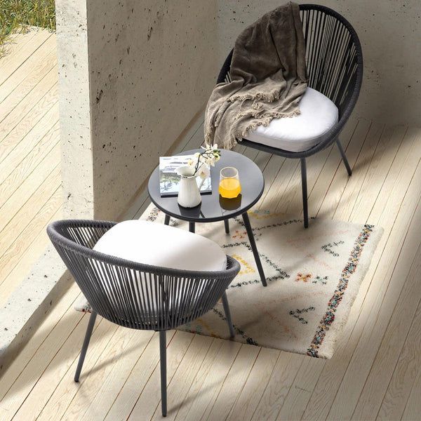 Palm Rattan Garden Set-SH185