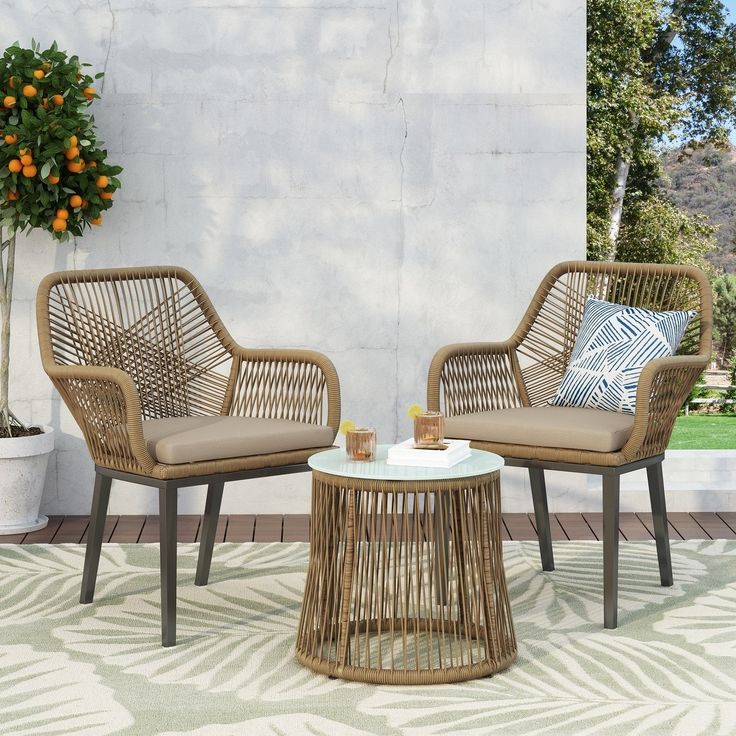 Willow Rattan Garden Set-SH192