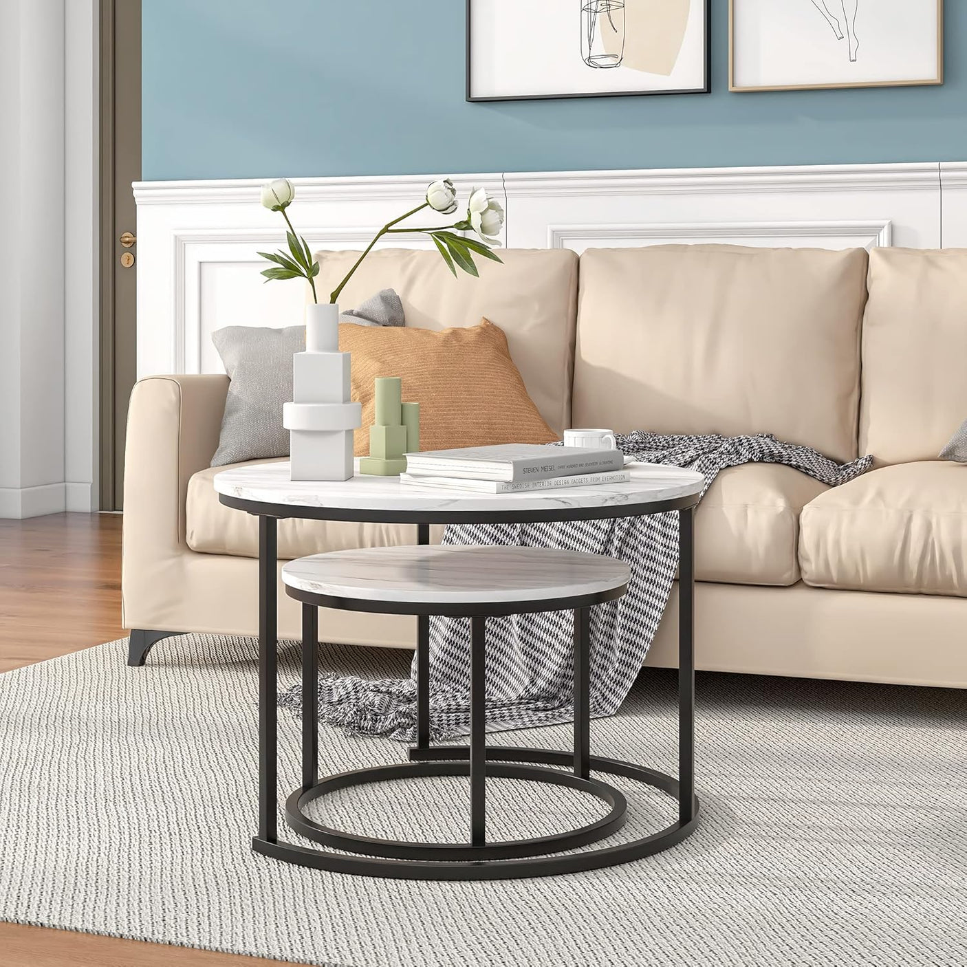Valor Set of 2 Coffee Tables-S71