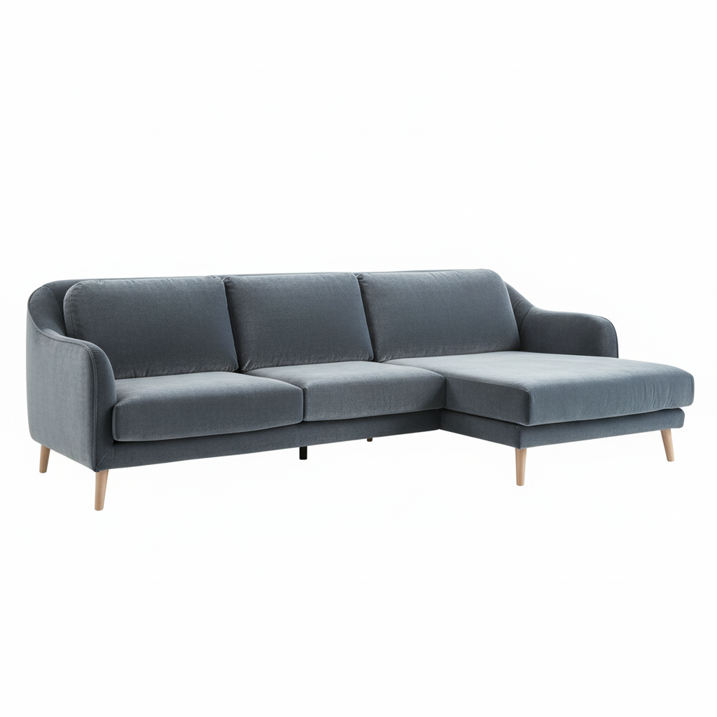 Solid Sofa L Shape-AK71
