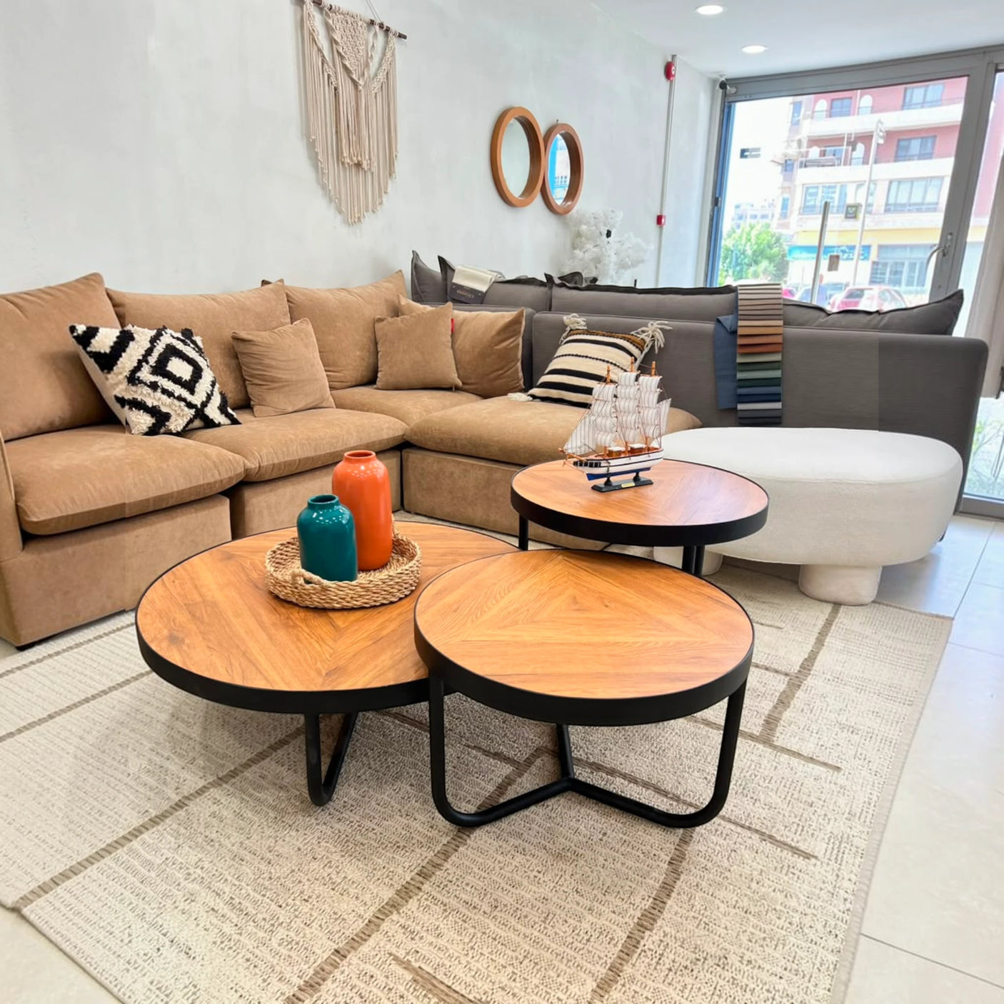 Adva Set of 3 Coffee Tables-BUB150