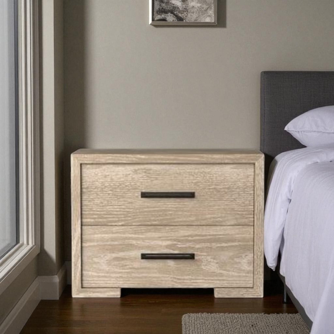 Kelvon Bedside Table - ant1049