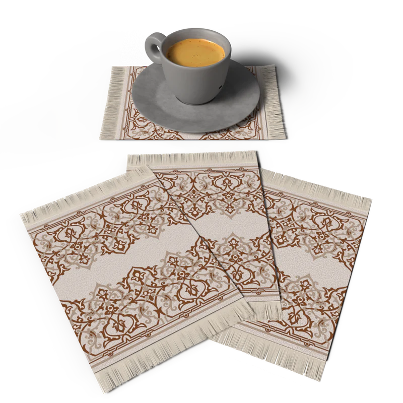 ATLAS Fabric Coasters Set-ATLAS