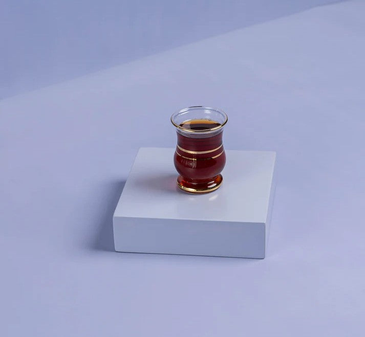 Golden Glass Coffee Cup-3-26-100-4952